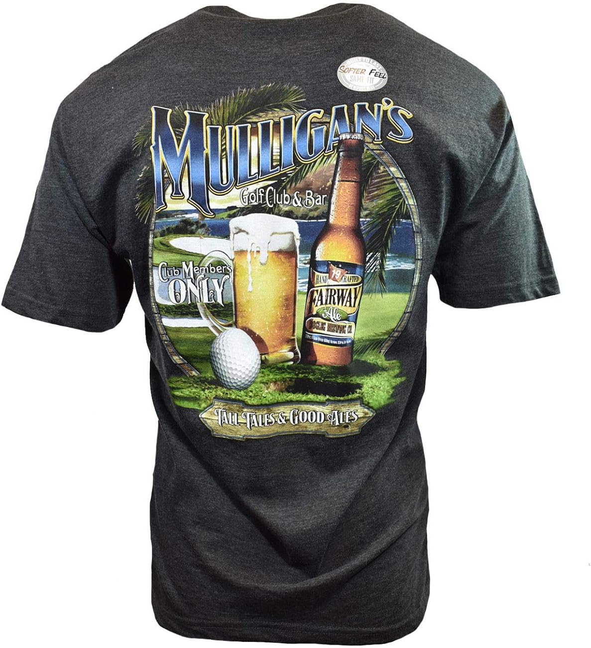 Newport Blue Men's T-Shirt, Mulligans's 