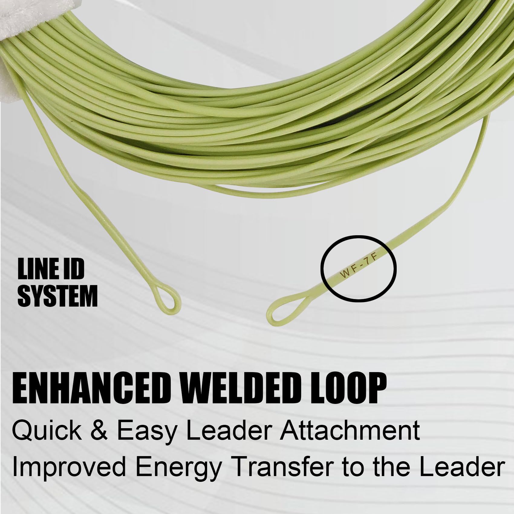 Aventik ProWeight WF Floating Fly Line Low Stretch Design Easy Fast Casting and Smooth Freshwater Fly Fishing Line