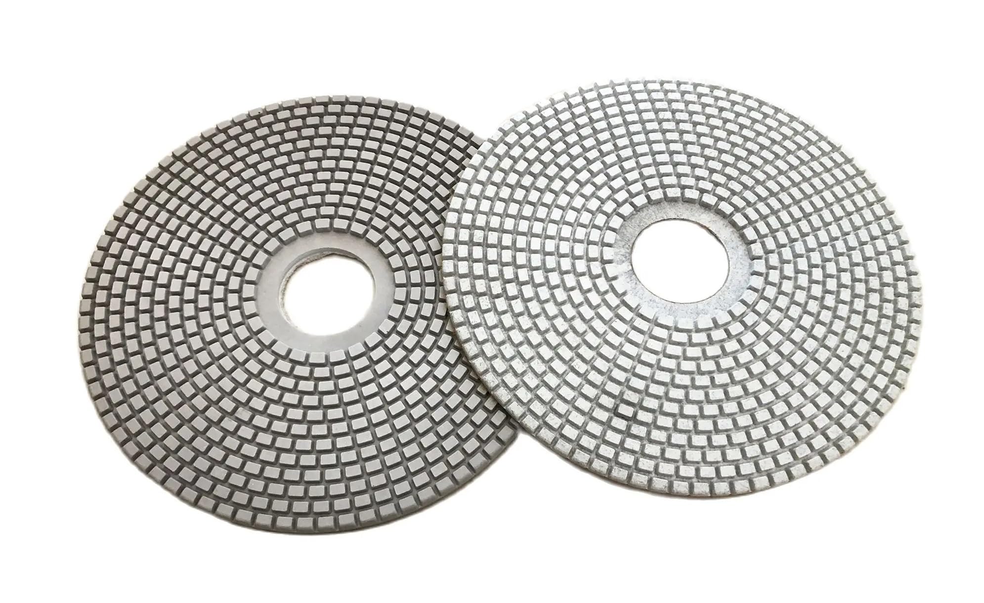 Tampon de polissage humide de 10 pouces 250 mm Type de tampon de polissage diamant flexible for le meulage du disque de ponçage de pierre de marbre de granit lingli(300)