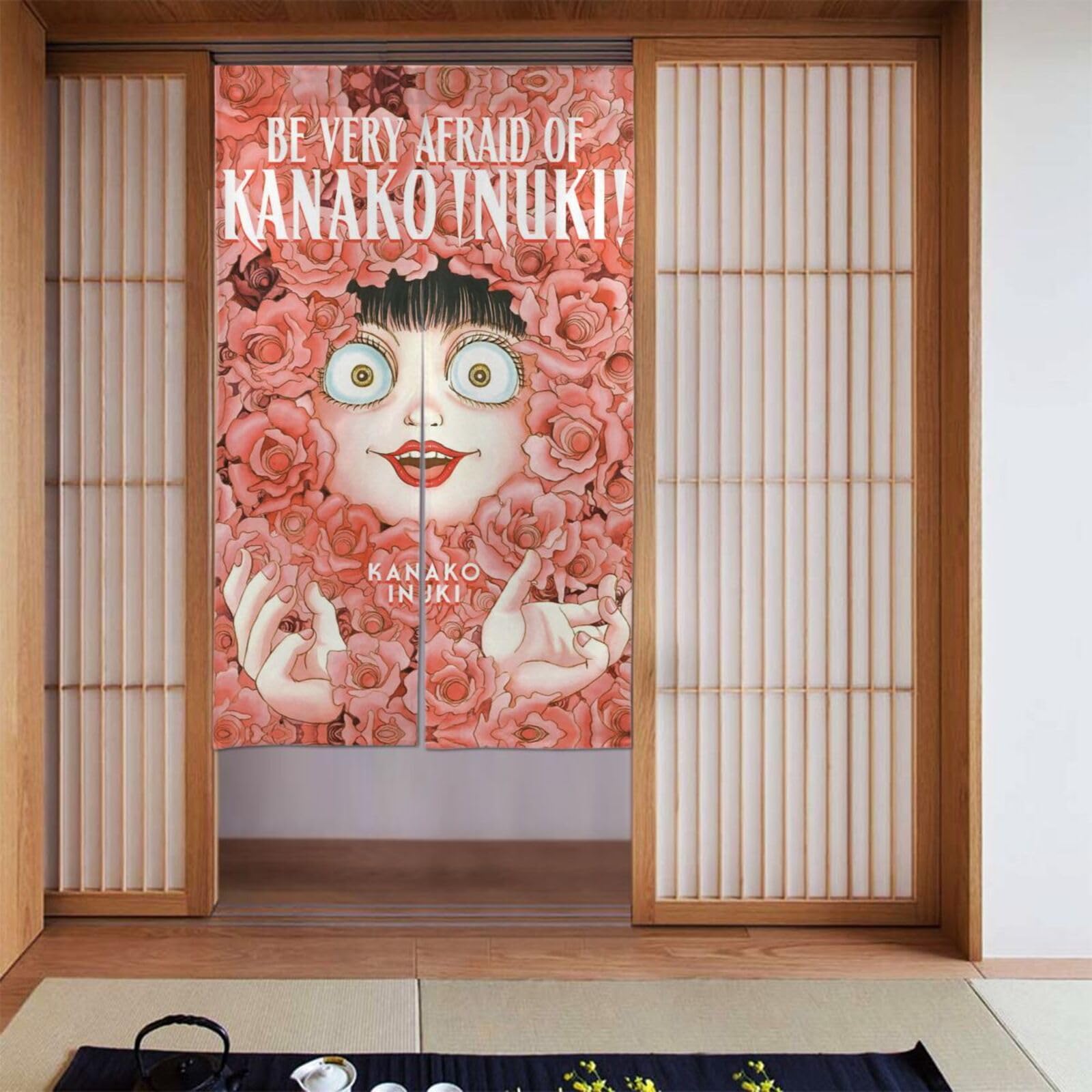 【曰く付き】　恐怖の暖簾 Amazon｜のれん Be Very Afraid Of Kanako Inuki! ホラー漫画 いぬき