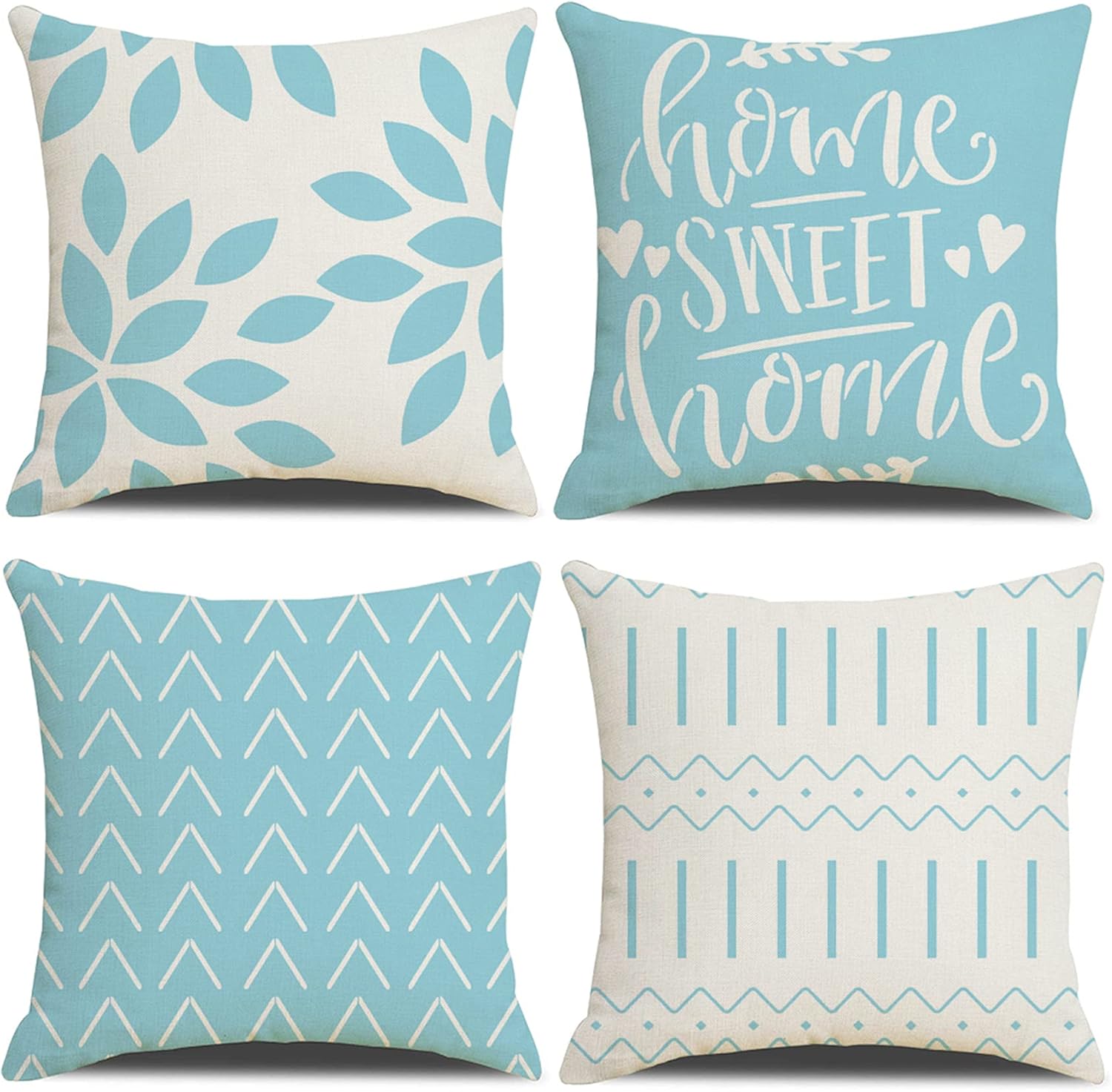 Throw Pillow Covers 16x16 Inch, Pillow Covers 16x16,Squar