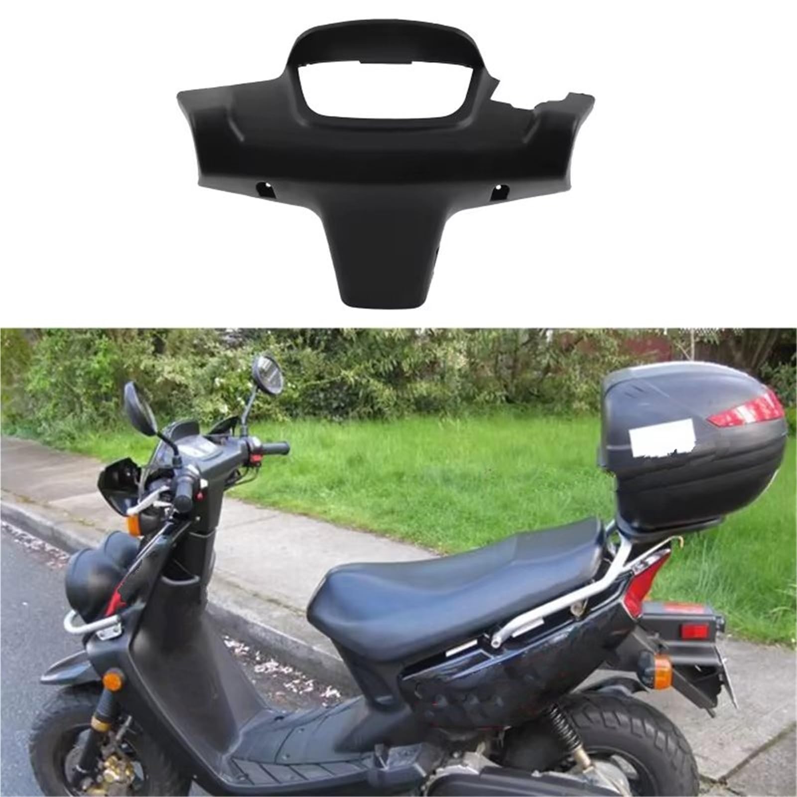 Marco Instrumento Compatible Con Yamaha Para Zuma BWS Para 50cc 2009 2010 En Material ABS Cubierta Para Velocímetro Motocicleta Carenado Interior Delantero