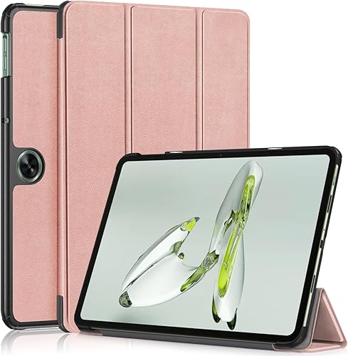 Gylint Case for OnePlus Pad Go 2023 11.4'', Folding Folio Ultra-Thin PU Leather 