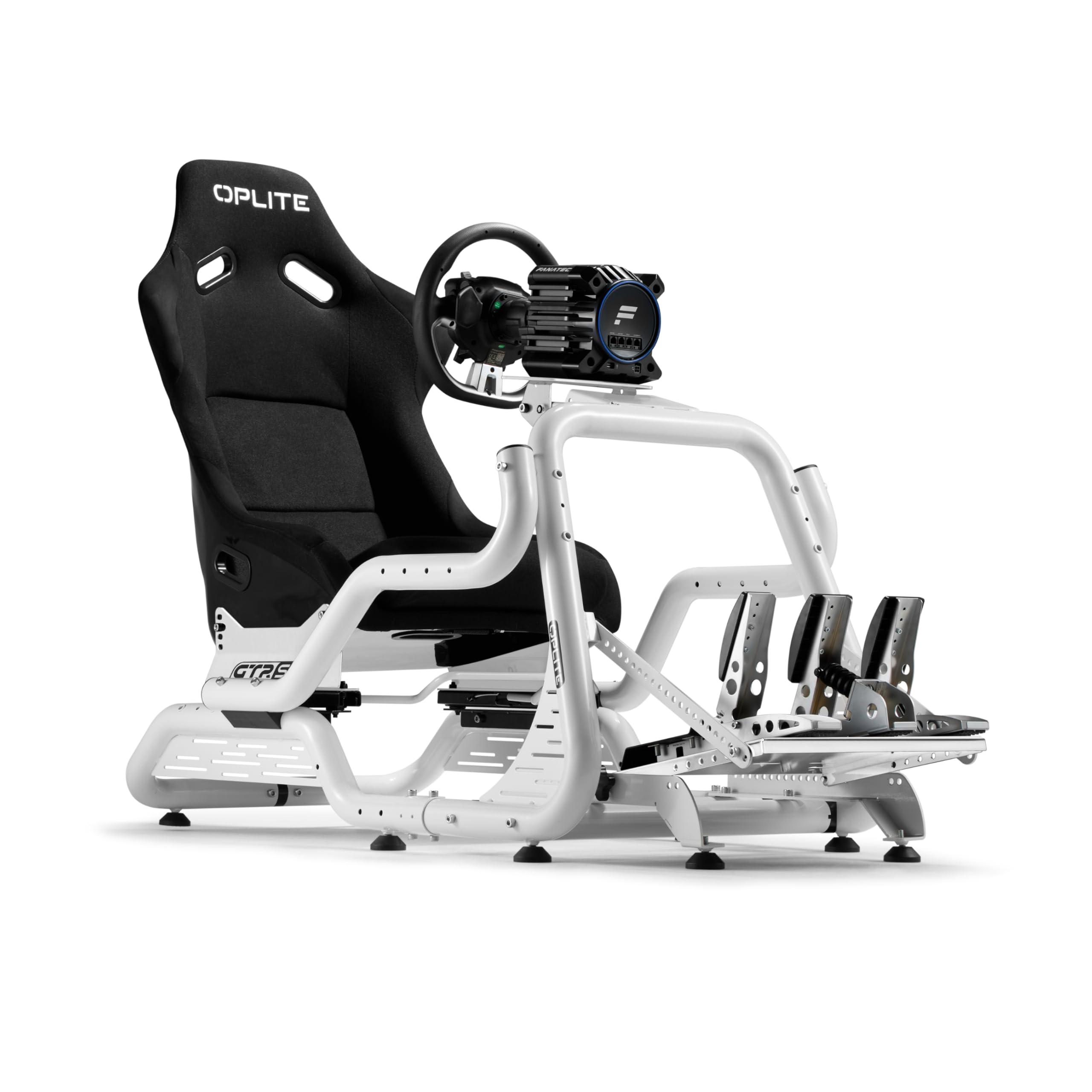OPLITE Support écran pour cockpit de simulation GTR S8 ULTRA WHITE - MONITOR STAND GTR S3/S8 WHITE