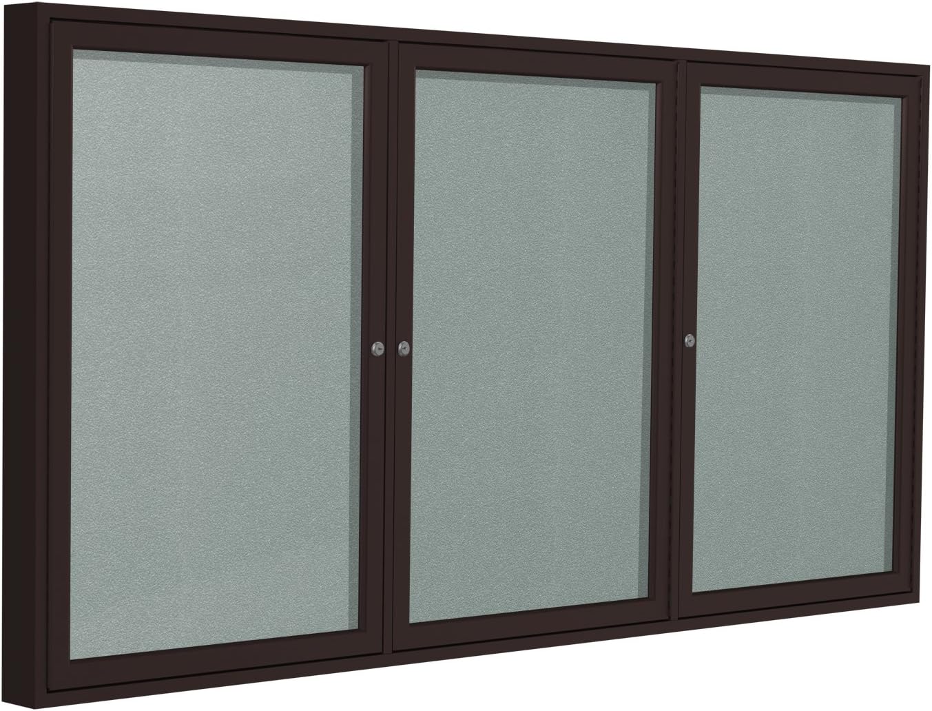36"x72" 3Door Bronze Aluminum Frame Enclosed Vinyl