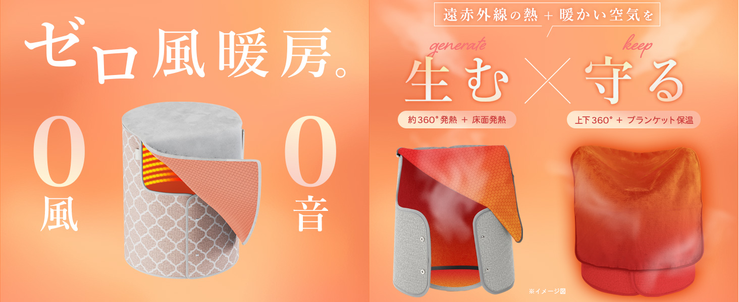 Amazon | LaFuture 筒型パネルヒーター 熱伝導ブランケット 超強力保温