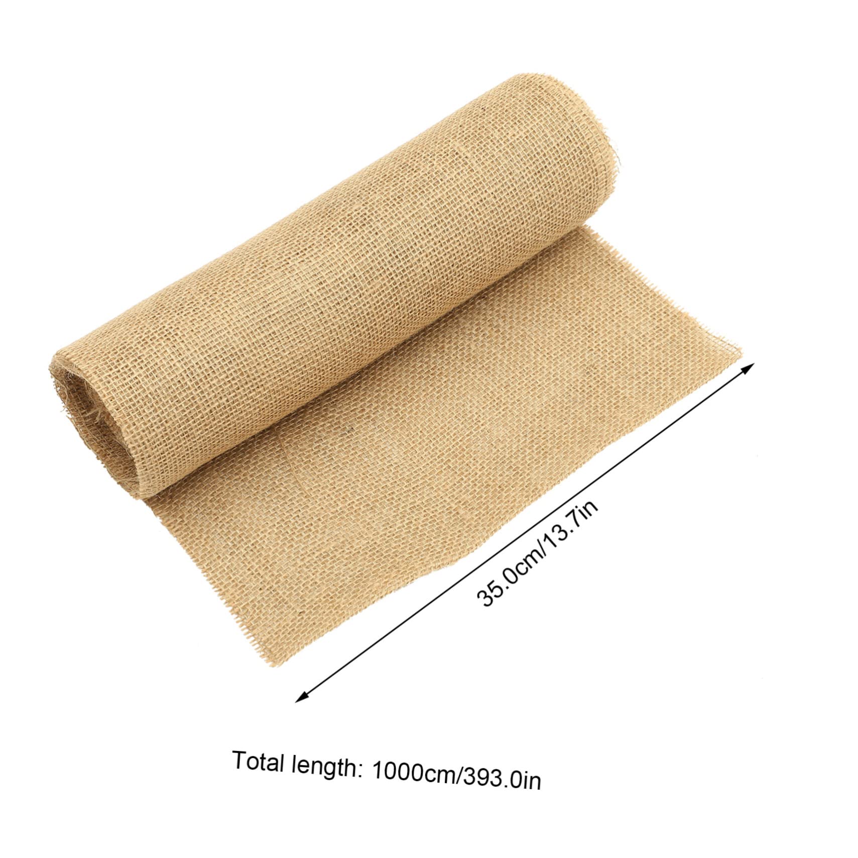 SUPVOX 1 Rotolo Involucro Protettivo per Piante Juta Naturale Copertura Freddo per e Arbusti Adatto per Giardini e Protezione Termica e UV