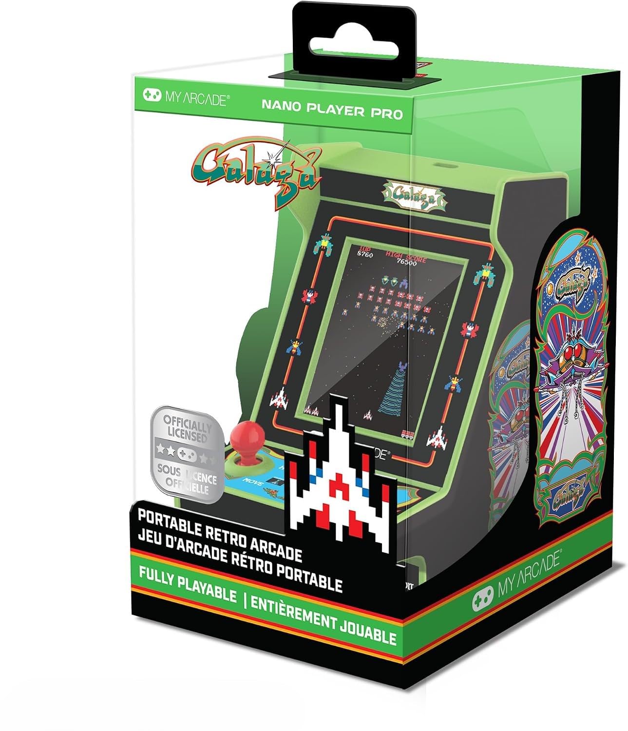 Amazon.co.jp: My Arcade Galaga/Galaxian ポータブル レトロ