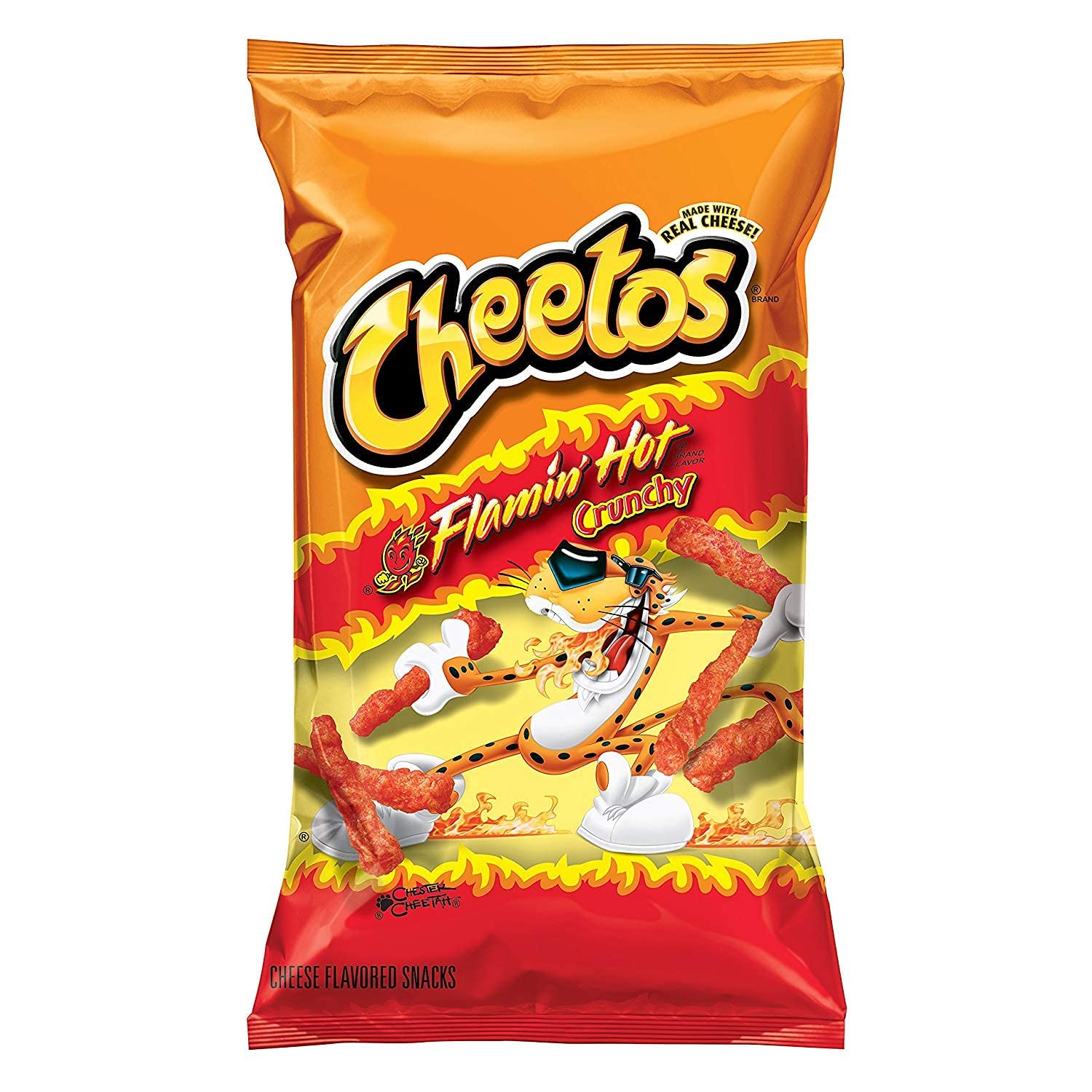 Cheetos Crunchy Flamin Hot Crunchy Cheese Flavored Snacks 226gm (Imported) (B0CHVR2NHJ) Amazon Price History, Amazon Price Tracker
