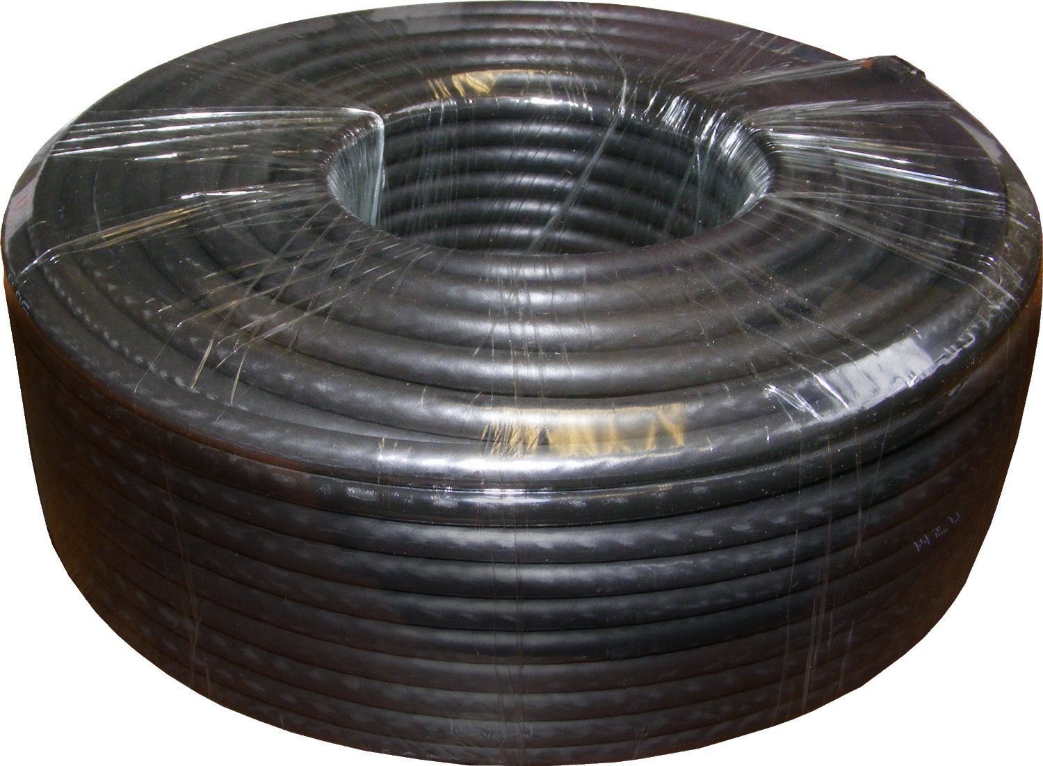 25M Black RG6 Coaxial Cable For TV Aerial, Satellite, Sky, Virgin - Digital Signal