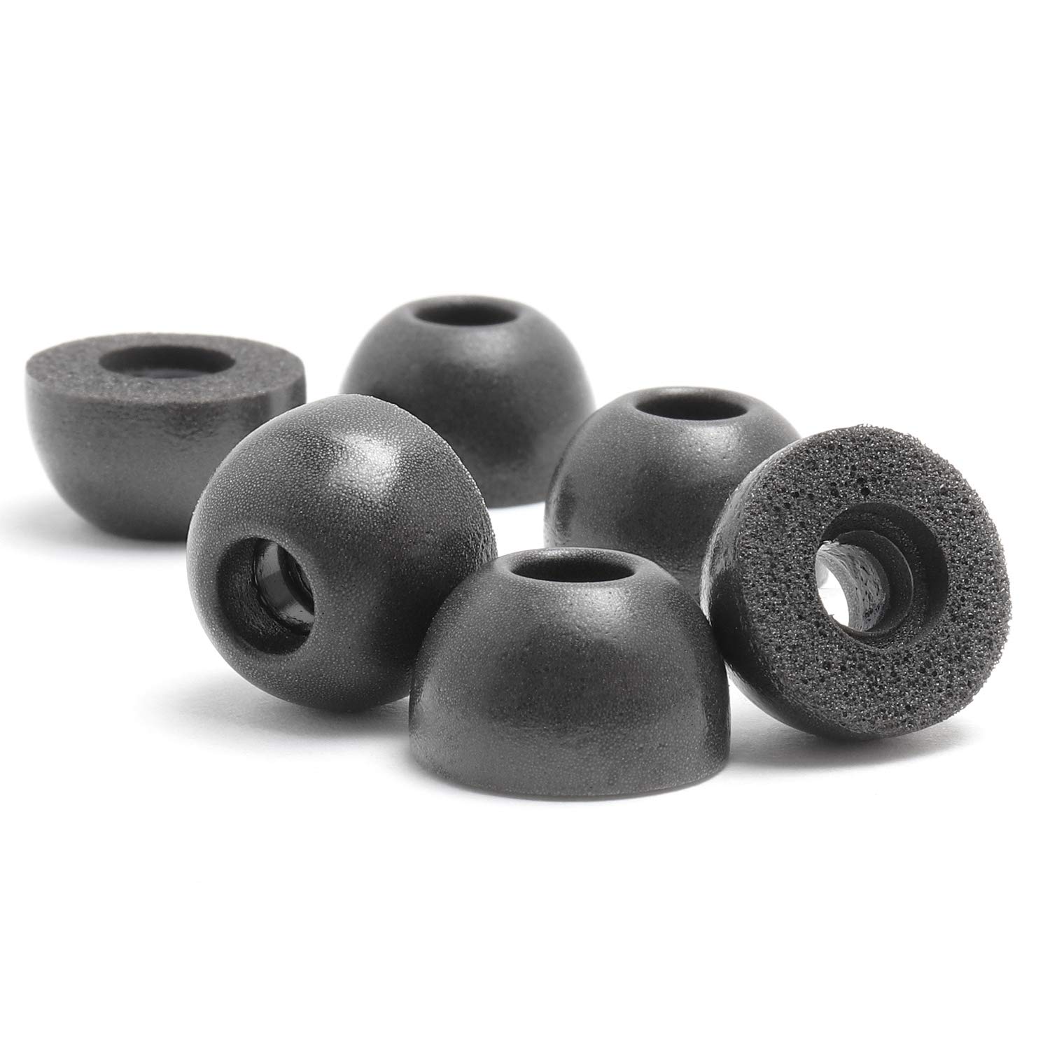 確認用イヤーピース Amazon | FSC 低反発 ウレタン製 イヤーピース 6個入り ワイヤレス