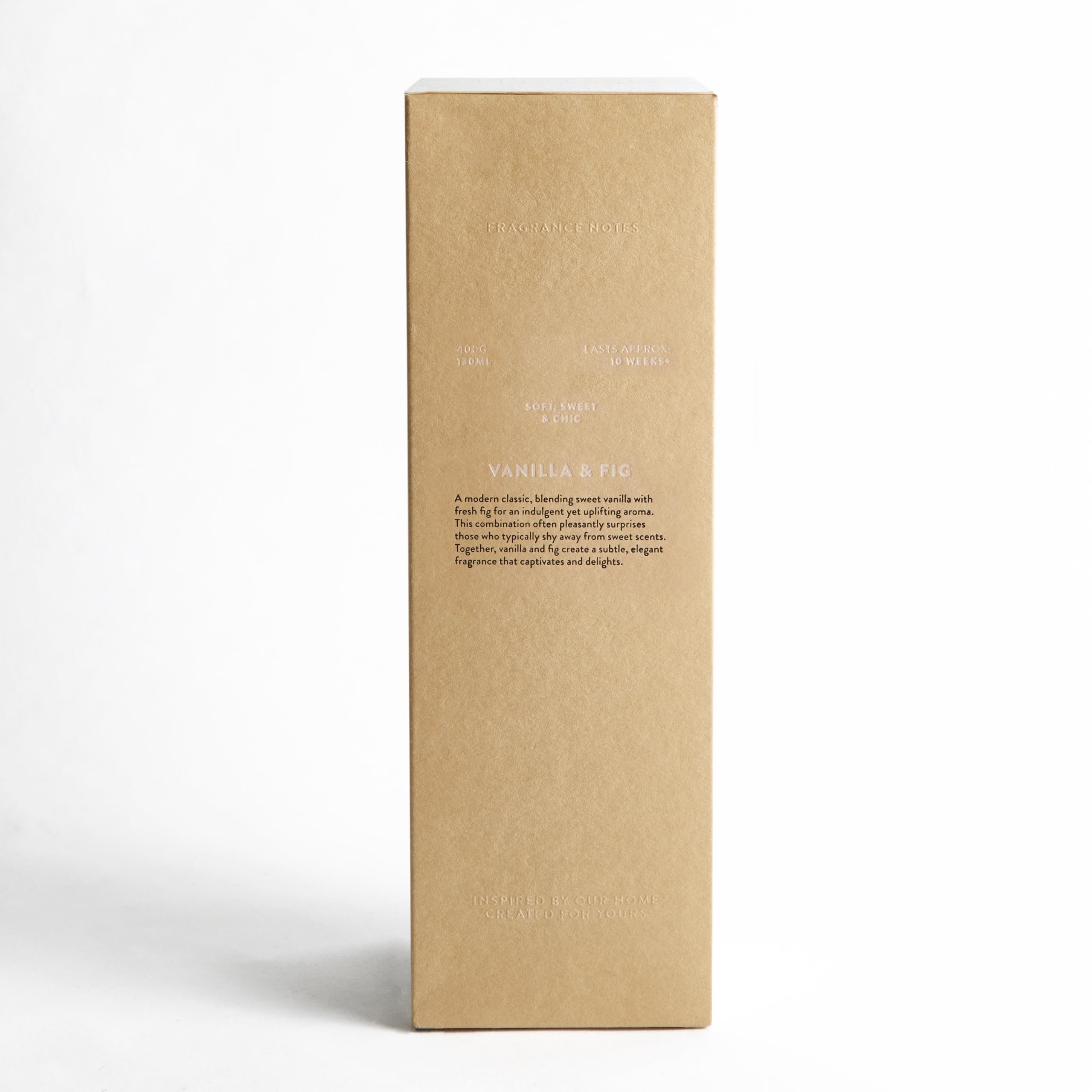 Isle of Skye Diffuseur de Parfum – Vanille et Figue – sûr sans Flamme Les (odorantes mais 10 semaines Environ) Blanc. Boîte de Cadeau.
