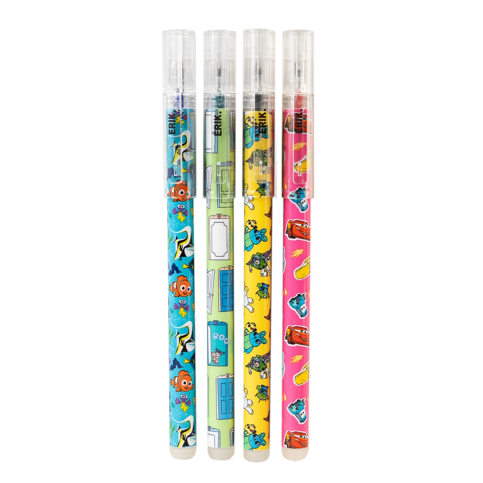 Grupo Erik Disney Pixar Set of 4 Erasable Pens - Stationery Gifts, Merch