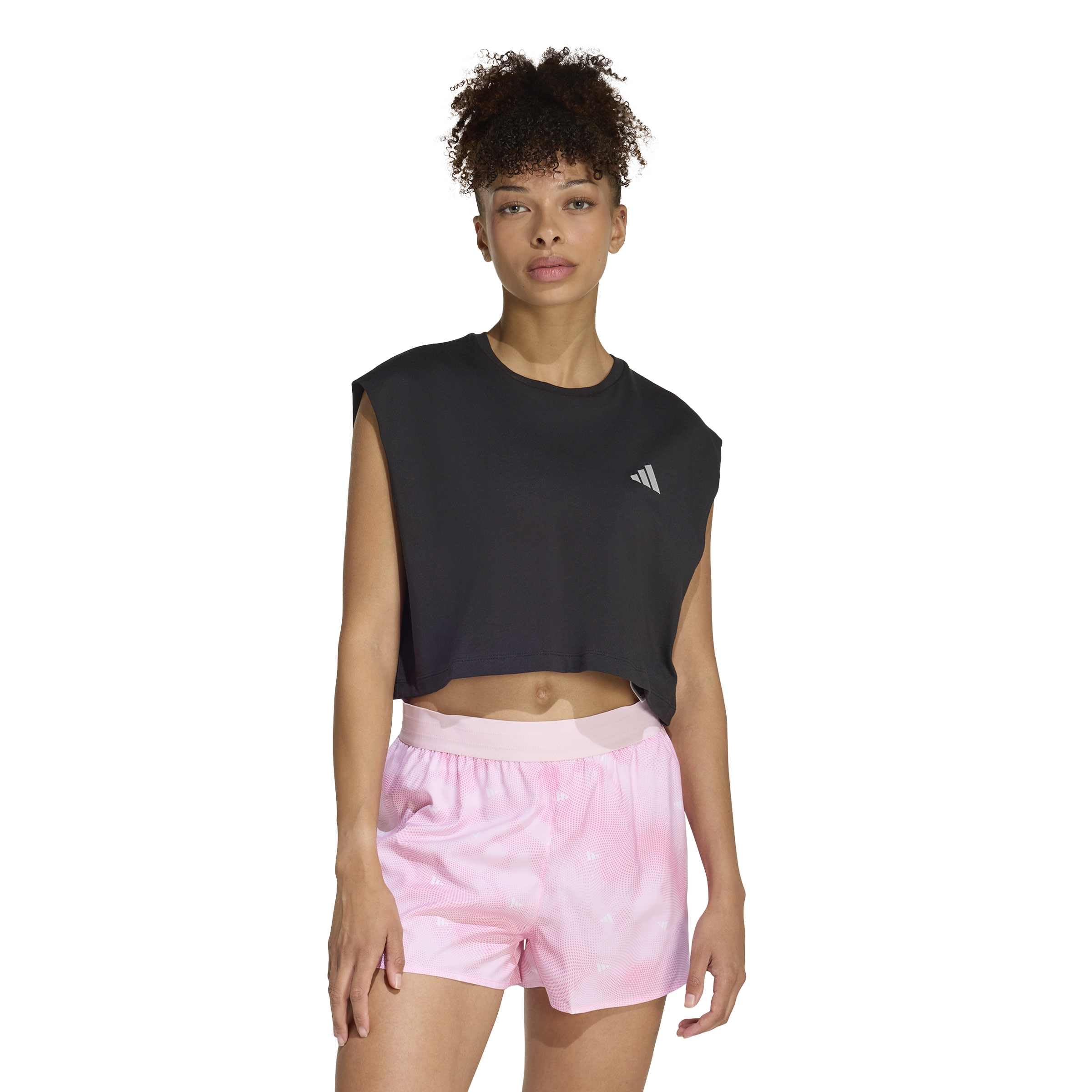 adidas Kobiety Adi365 Running Essentials Crop Shirt, black, S