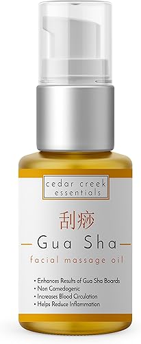 Aceite orgánico de masaje facial Gua Sha