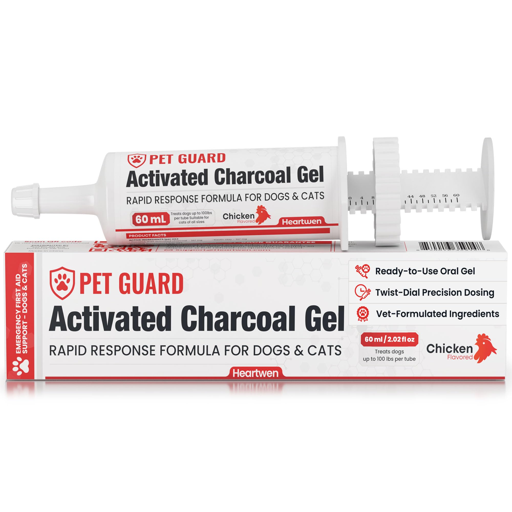 Heartwen Activated Charcoal Gel