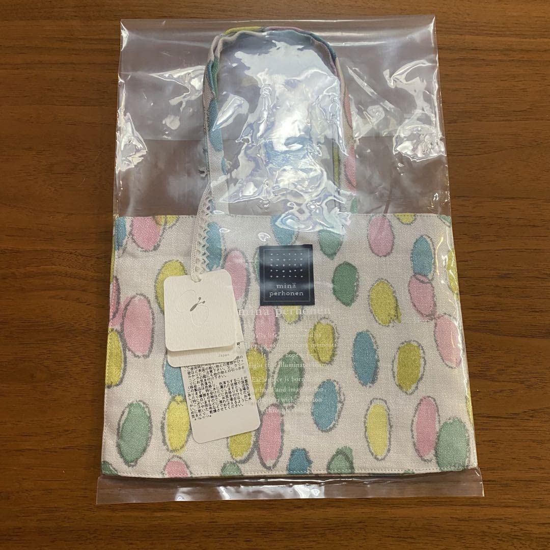 Amazon.co.jp: ミナペルホネン 伊勢丹 ミニトート トートバッグS  