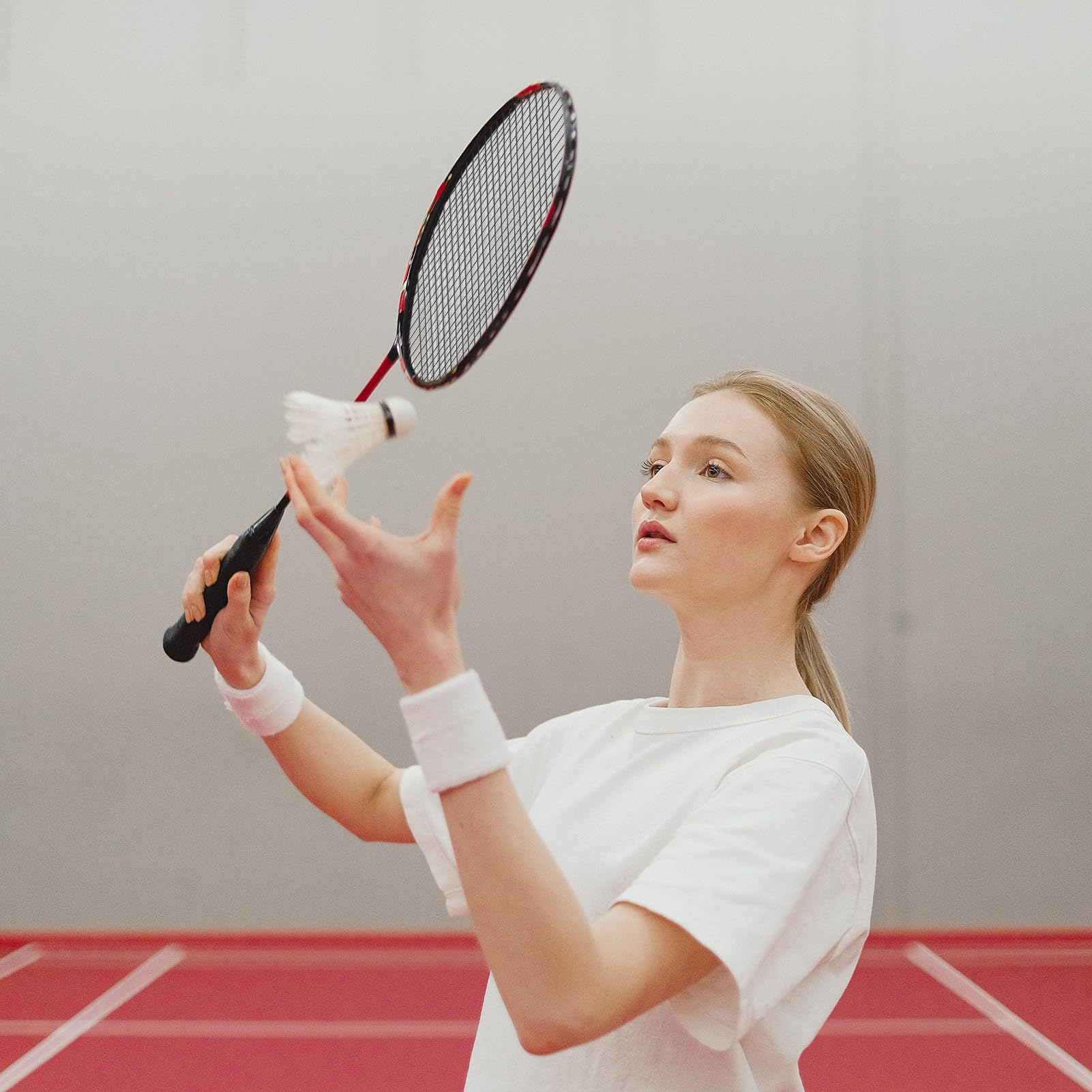 Corde de badminton Bg65 – Lignes de raquettes résistantes à l'usure, raquette d'entraînement sportif longue durée pour tension du poignet | Bobine de cordage de raquette pour professionnels amateurs