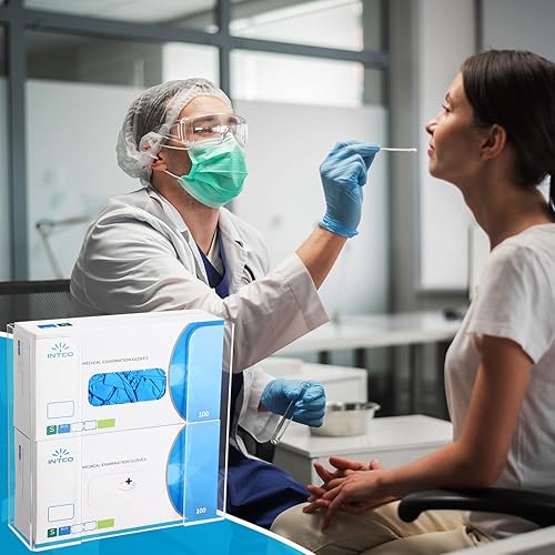 Miniatura 2 de 2 piezas de soporte de acrílico para guantera, dispensador de guantes para montaje en pared, dispensador de máscaras flotante de pared para guantes