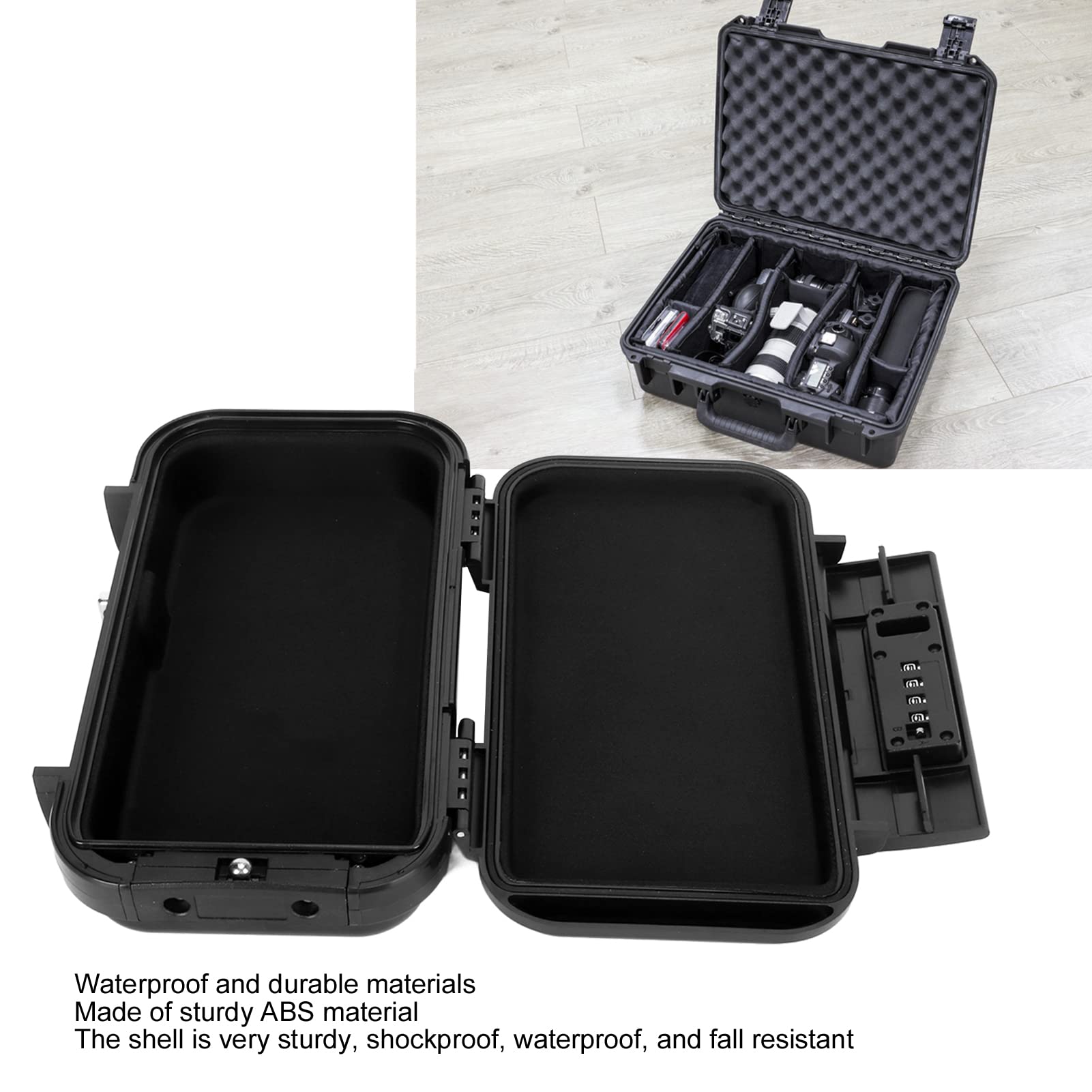 Cassaforte Da Muro Eacommerce - Acciaio, Chiave Doppia Mappa, Porta 5mm - Foto 3