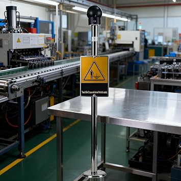 Human Body Static Elimination Releaser, Human Electrostatic Releaser Accessories with Sound and Light Alarm, Touch Design, High Sensitivity and Fast Response, for Workshops, Gas Stations