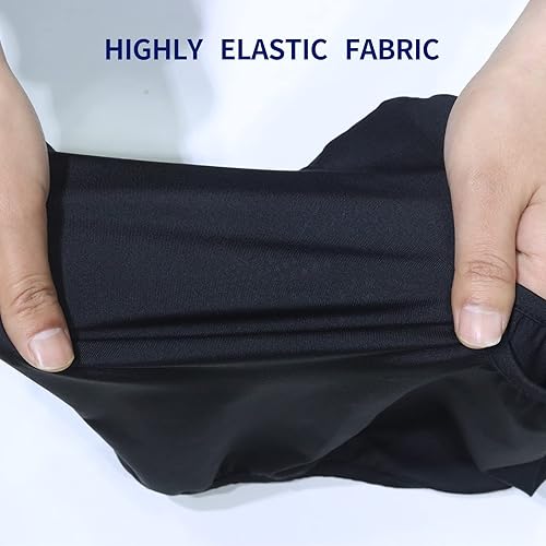 Miniatura 5 de SHEVERCH 2 Pack Máscara de esquí negra Balaclava Cubierta facial para hombres y mujeres, protección UV solar, a prueba de viento, ligera para