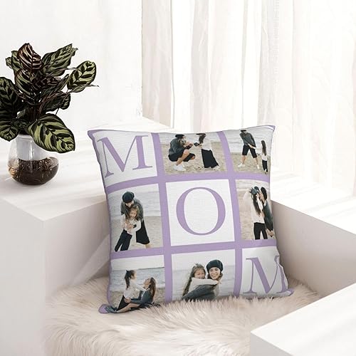 Miniatura 8 de Funda de almohada personalizada, diseño de fotos personalizadas, fundas de cojín impresas de dos lados, almohada personalizada para fotos de