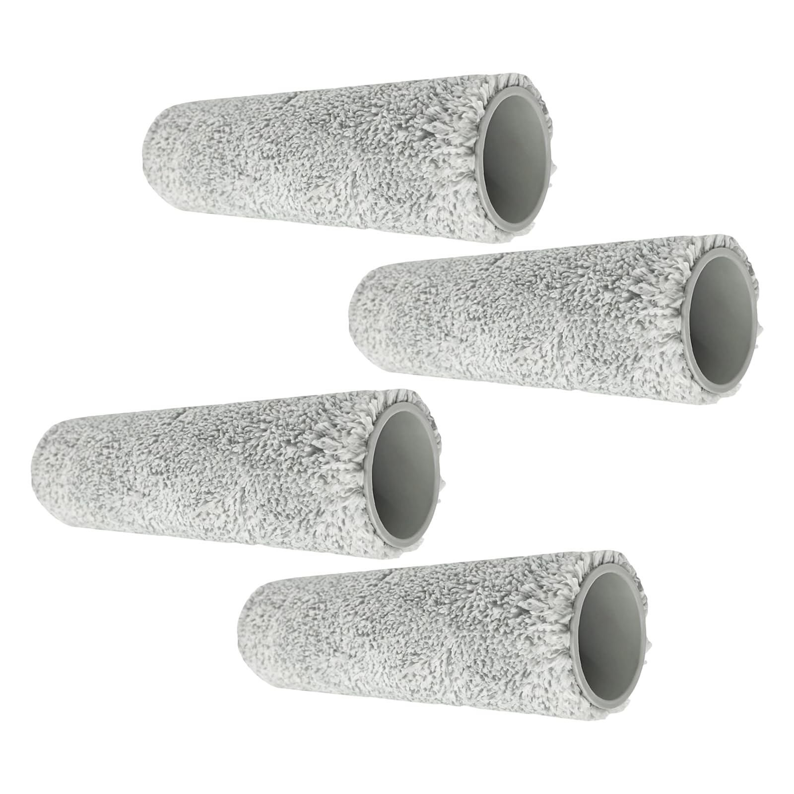 Tfaoys A Of 4 Practical Vacuum Mop Roller Refills Nylon Replacement Cleansing Pads Cleansing Part Suitable For X11 Cleaner Use Part