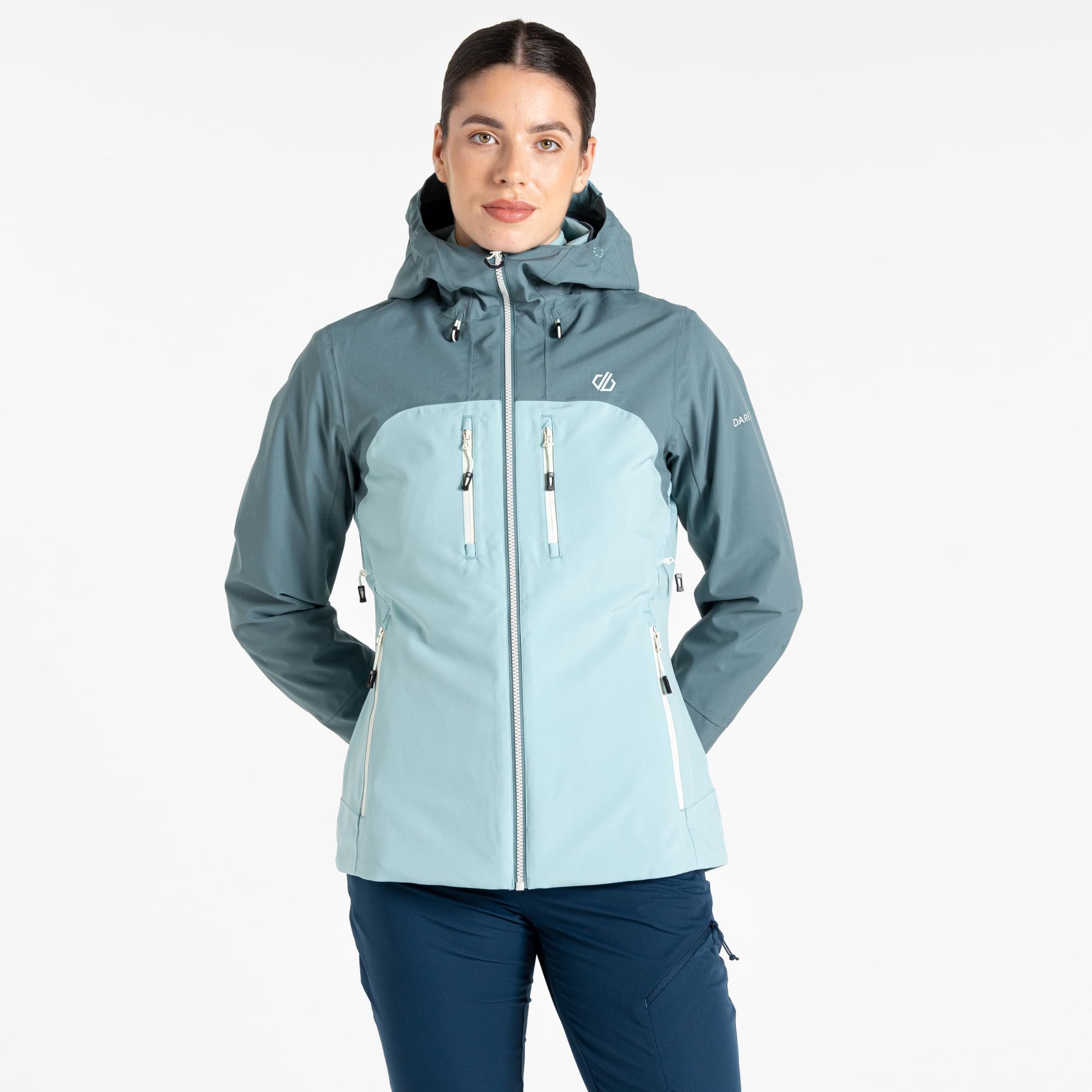 Dare2b Damen Womens Diverging Jacket Mountain Active Jackets Waterproof Shell Wasserdichte Jacke (1er Pack)
