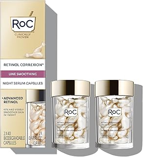 RoC Retinol Correxion Line Soro Retinol Noite Suavizante, 80 Cápsulas (Edição Limitada)