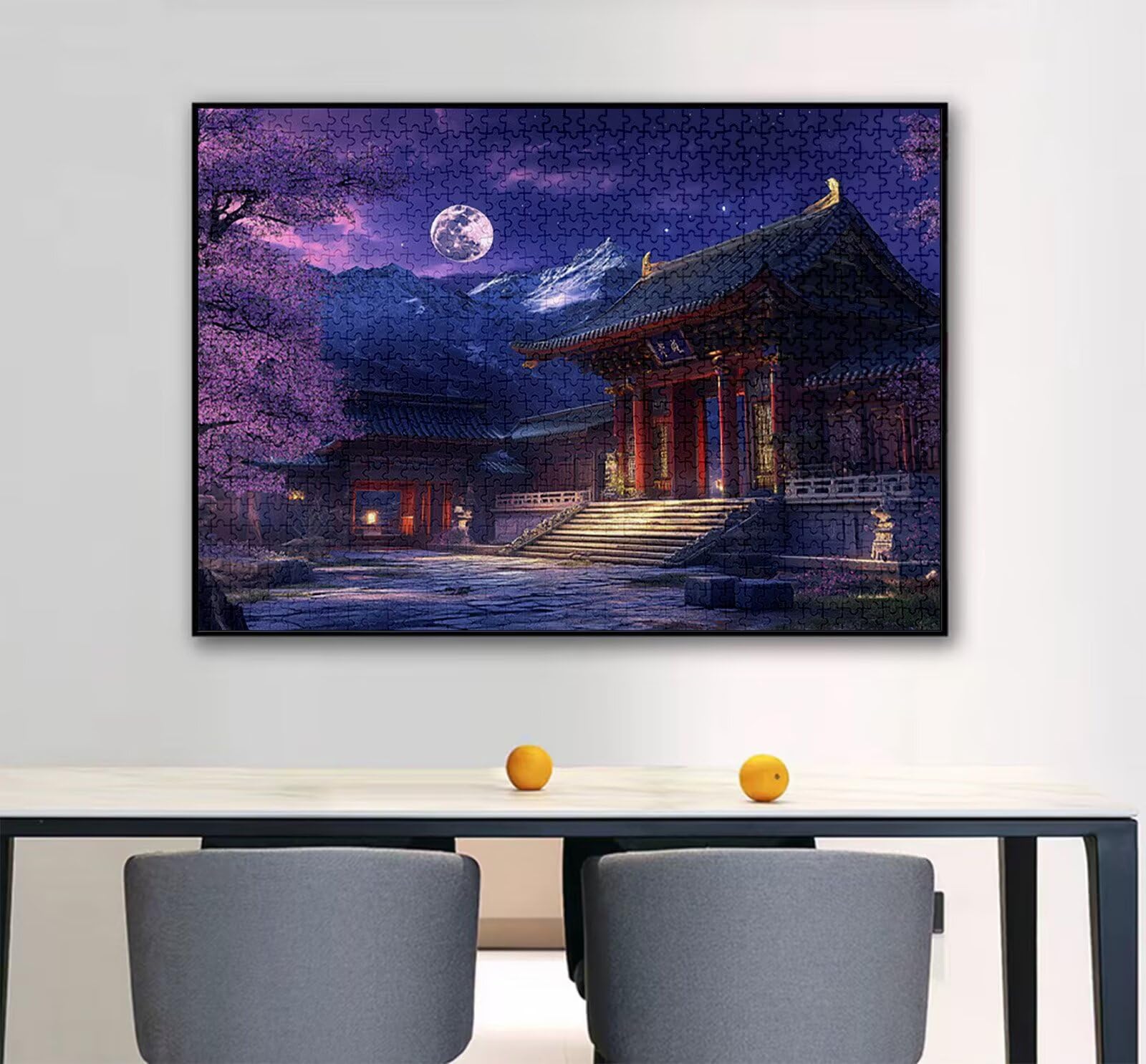 Japonia Puzzle 1000 Sztuk Dorosłych, Puzzle Wzór Sceny, Jigsaw Dorosłych, 5D DIY Rzemiosło Rodzina Zajęcia z Pakowaniem Pudełka, Dekoracja ścienna do domu, Prezent Kobiety, 75x50 cm, Model258