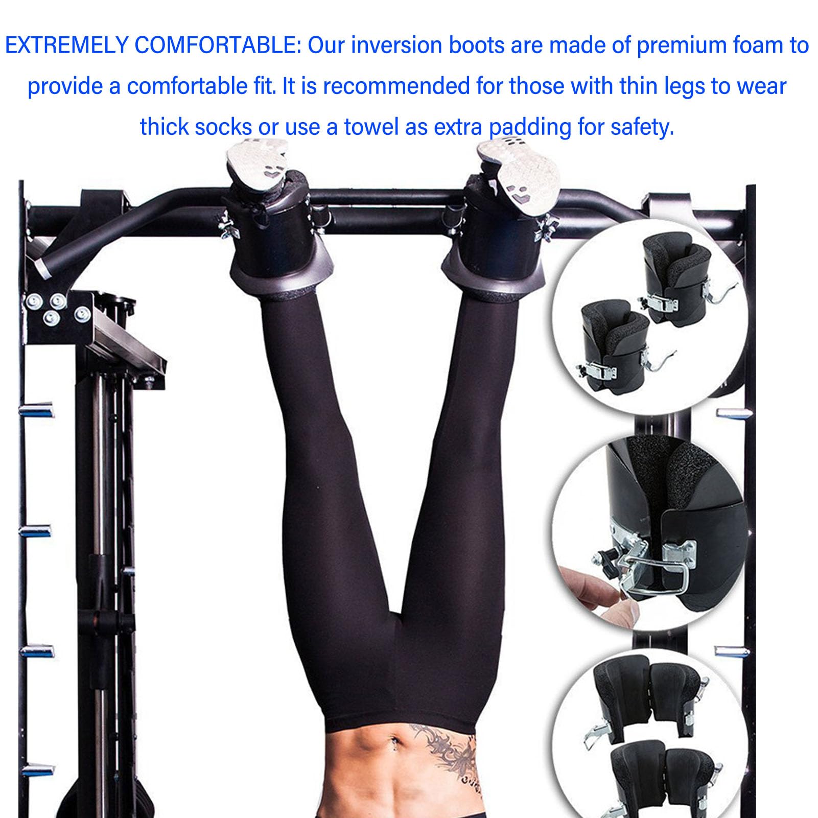 Topiky Bottes Anti-gravité, Bottes de Suspension D'inversion, Bottes de Musculation, Bottes de Traction, Bottes D'inversion, Soulagement de la Compression par gravité, Récupération