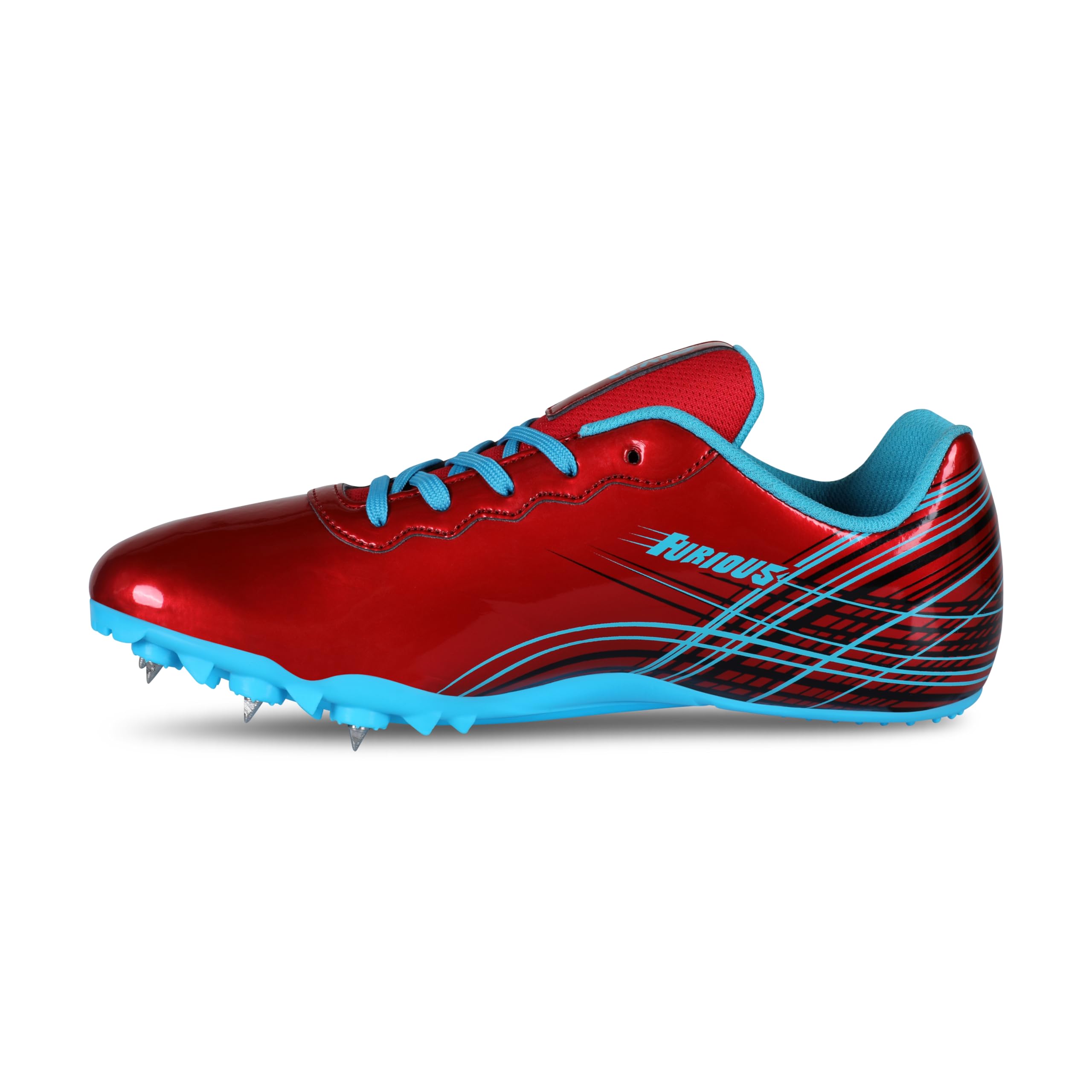 Aivin Furious Spike Running Shoes | Athletic Spikes Track & Field Shoes for Men | Sprint Spikes | Outdoor Running Shoes | Track and Field Shoes