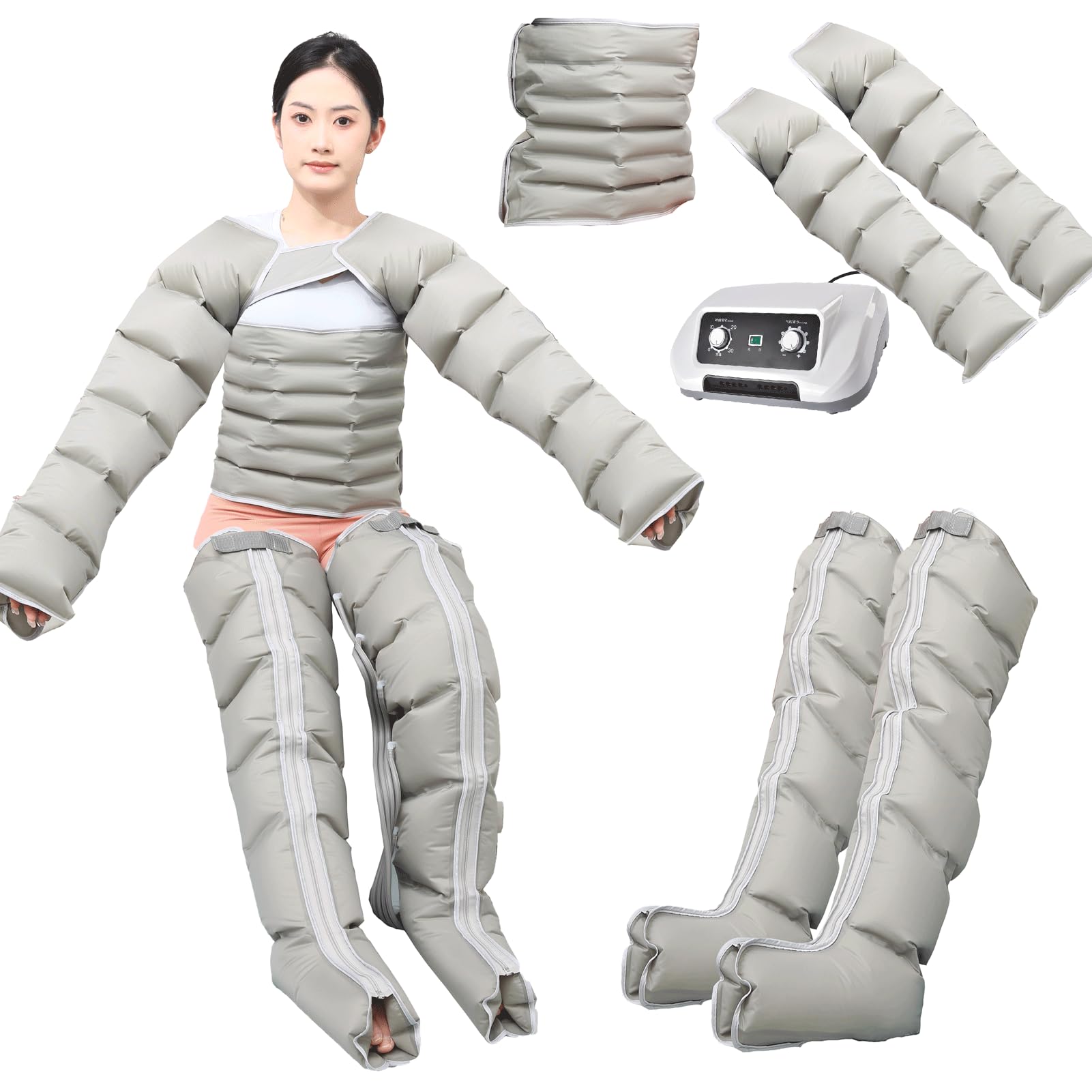 SXSLTSA Leg Massager for Lipedema, Leg Compression Machine, Compression Boots for Legs, Lymphatic Drainage Machine, Leg Circulation Stimulator
