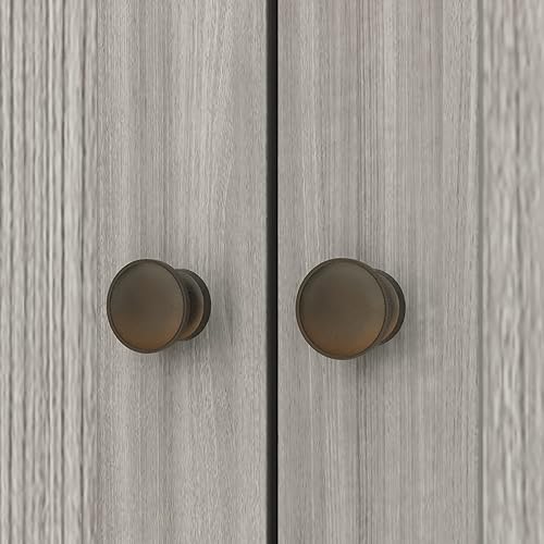 Miniatura 6 de AIEGLE Armario grande de cocina, armario de almacenamiento con puertas de vidrio, cajones y encimera, gabinete de almacenamiento de despensa