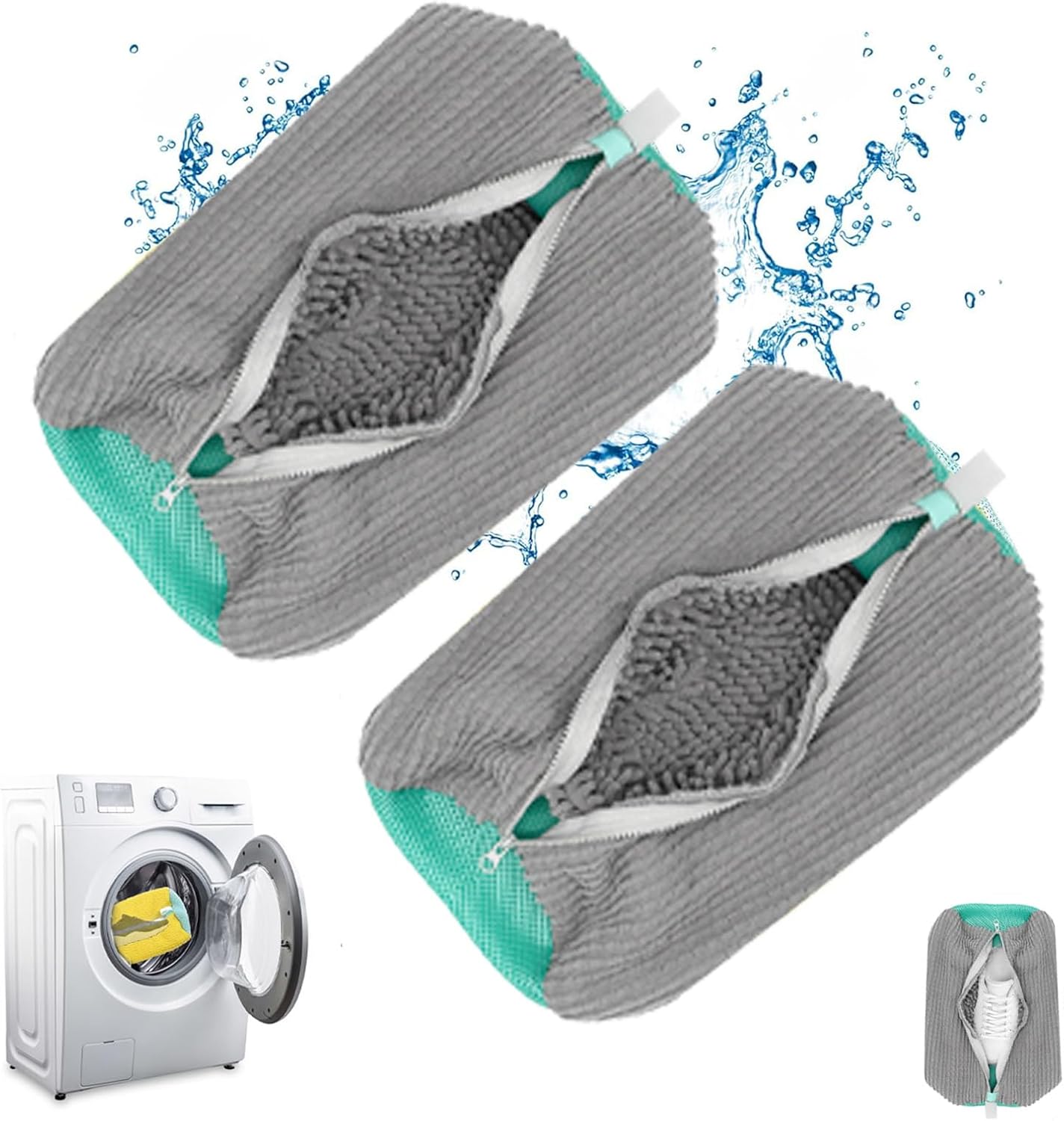 Shoe Washing Machine Bag, Sneaker Cleaning Laundry Shoe Bag