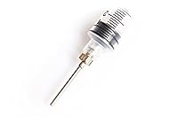 Vista 6 de Paquete de 12 agujas dispensadoras de punta roma de acero inoxidable de 0.28 oz, 0.35 oz, 0.42 oz, 0.49 oz, 1 pulgada, surtido de agujas