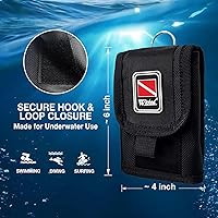 Vista 2 de WICKED Buceo 316 Gancho de arrecife multipunto de acero inoxidable 4-6 pies de longitud