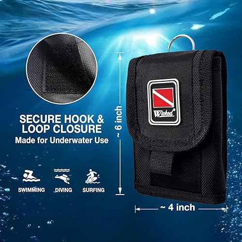 Miniatura 2 de WICKED Scuba 316 - Gancho de arrecife multipunto de acero inoxidable (4  6 pies de longitud)