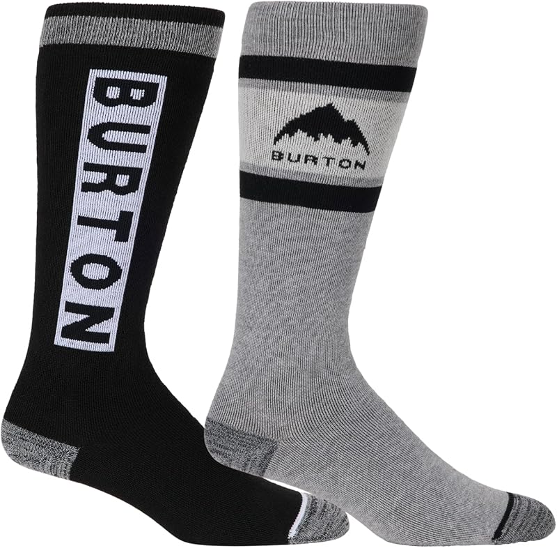 Women’s 2-Pack Weekend Midweight Winter Socks – Warm Snowboard Socks with Arch Support & Reinforced Toe & Heel