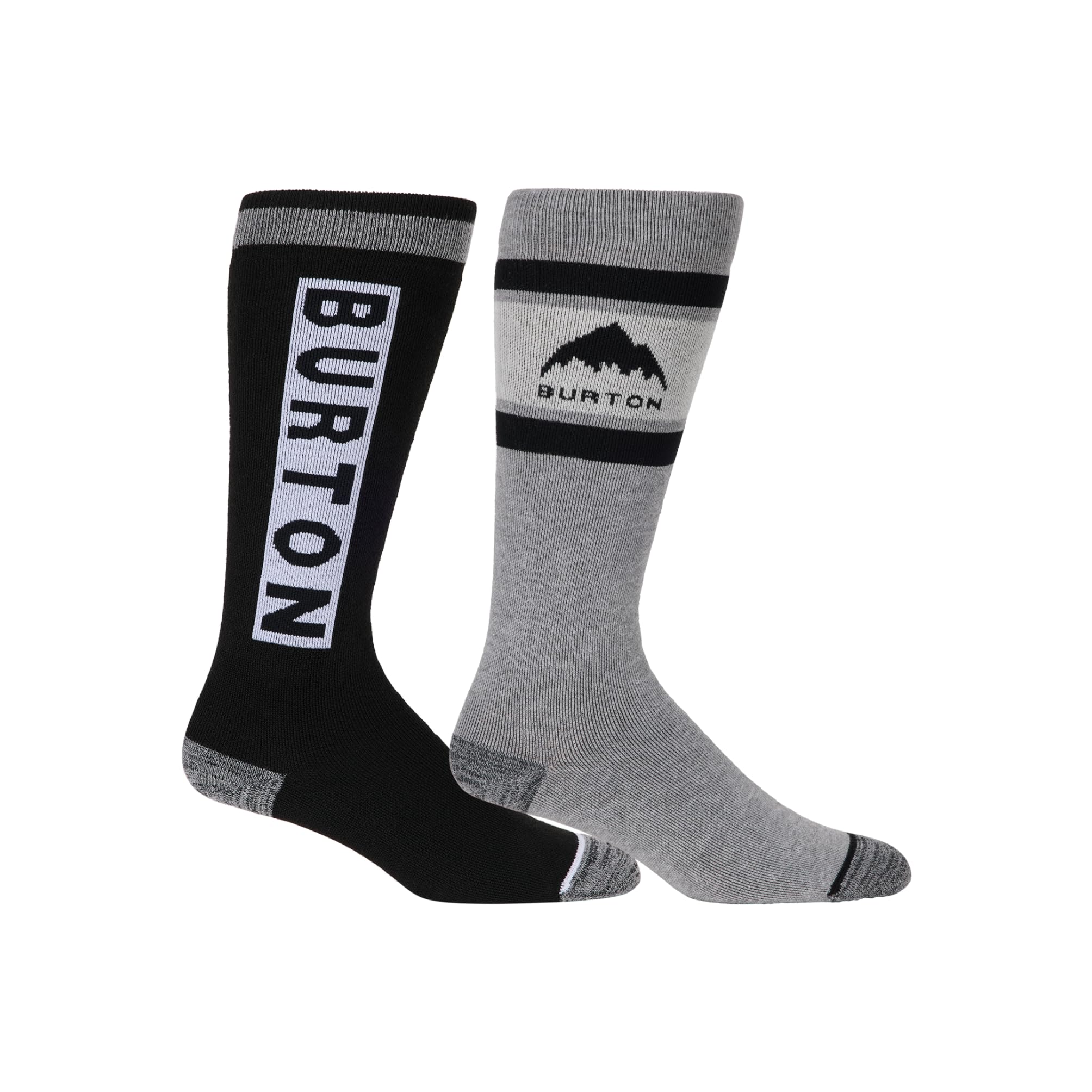 Burton Damen 2er Pack Weekend Midweight Winter Socken - Warme Snowboardsocken mit Fußgewölbeunterstützung & Verstärkter Zehen & Ferse