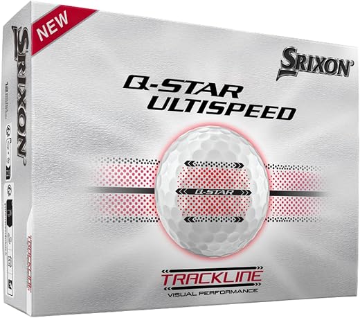 Srixon Q-Star Ultispeed Alignment Golf Balls