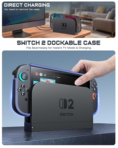 NinABXY Dockable Protective Case Compatible with Xbox one charger