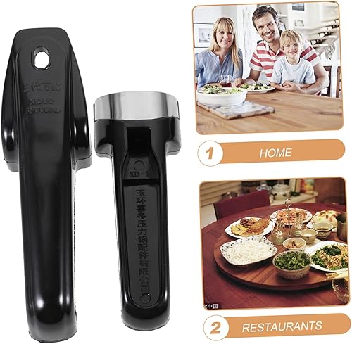 Miniatura 3 de 1 juego de mango de cocina de repuesto resistente al calor para uso diario, diseño ergonómico, ligero y compacto para varios utensilios de cocina,