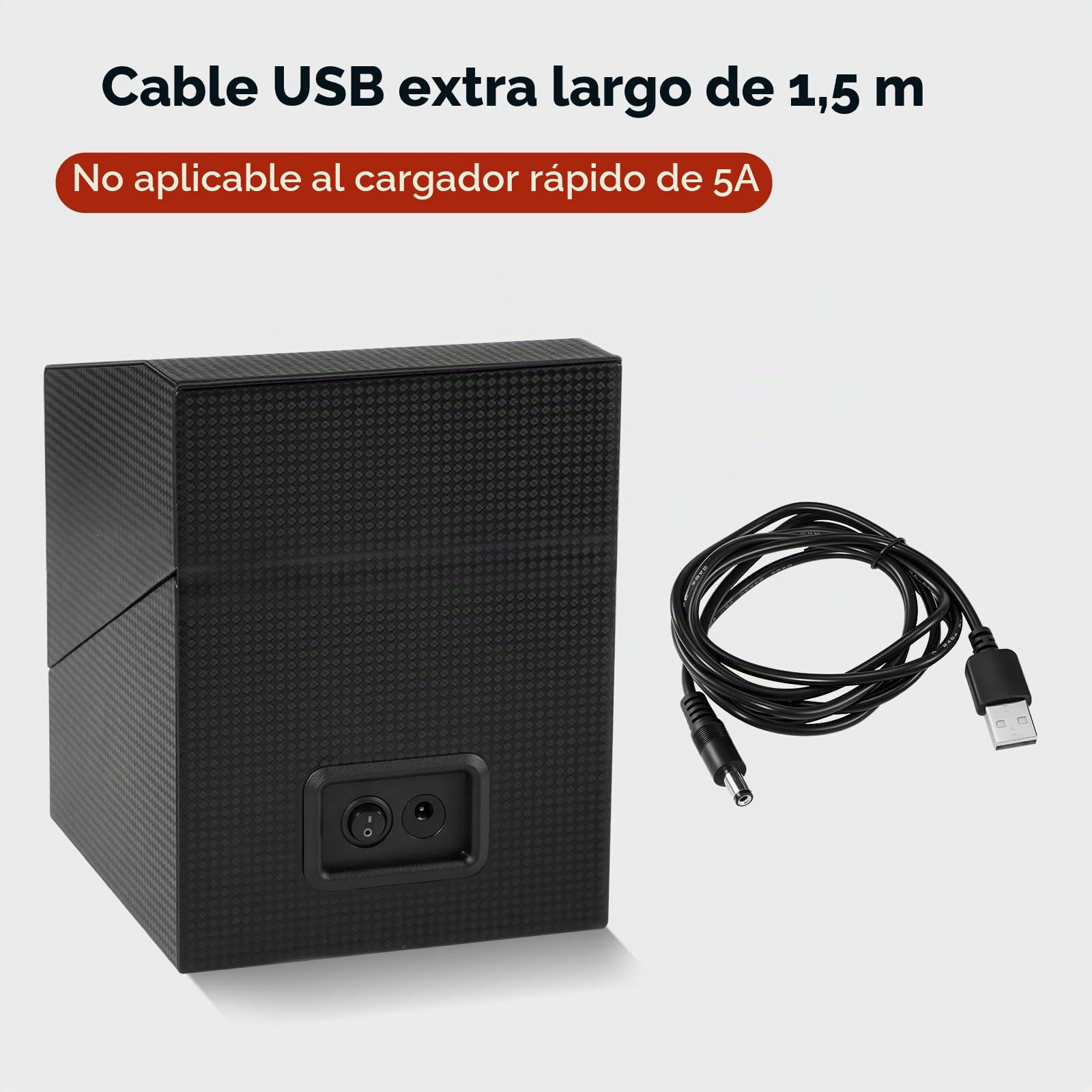 ProCase Enrollador de relojes automáticos, caja giratoria de reloj con motor silencioso y almohada flexible, caja giratoria de relojes para hombres y mujeres, 2 ranuras