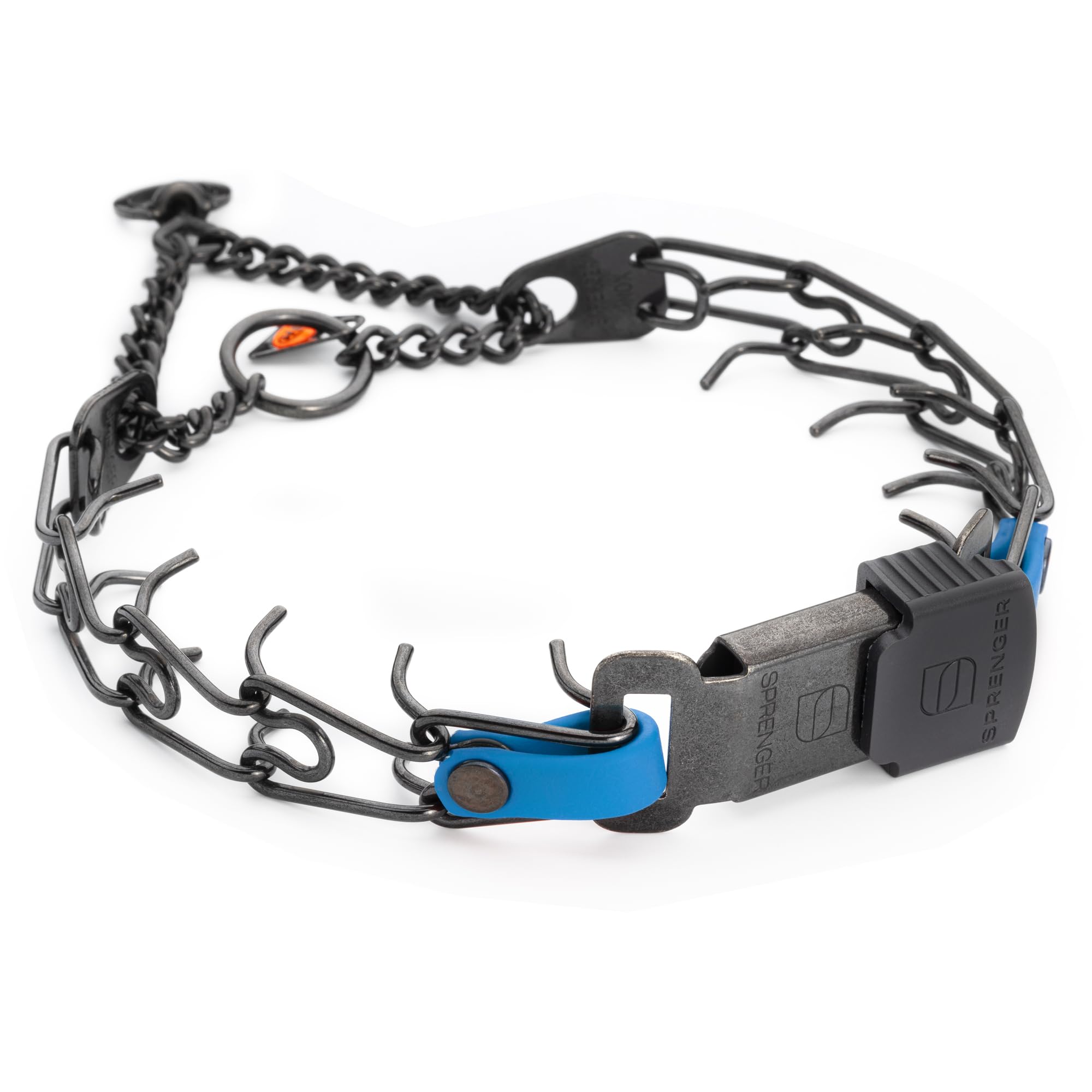 Herm Sprenger collier de dressage acier inoxydable boucle rapide ClicLock