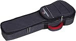 Crossrock Tenor Sac Ukulele avec 10mm Straps de sac à dos rembourré en gris foncé (CRSG107TUDG)