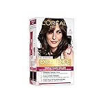 L’Oreal Paris Excellence Creme Hair Color, 4 Natural Brown, 72ml+100g