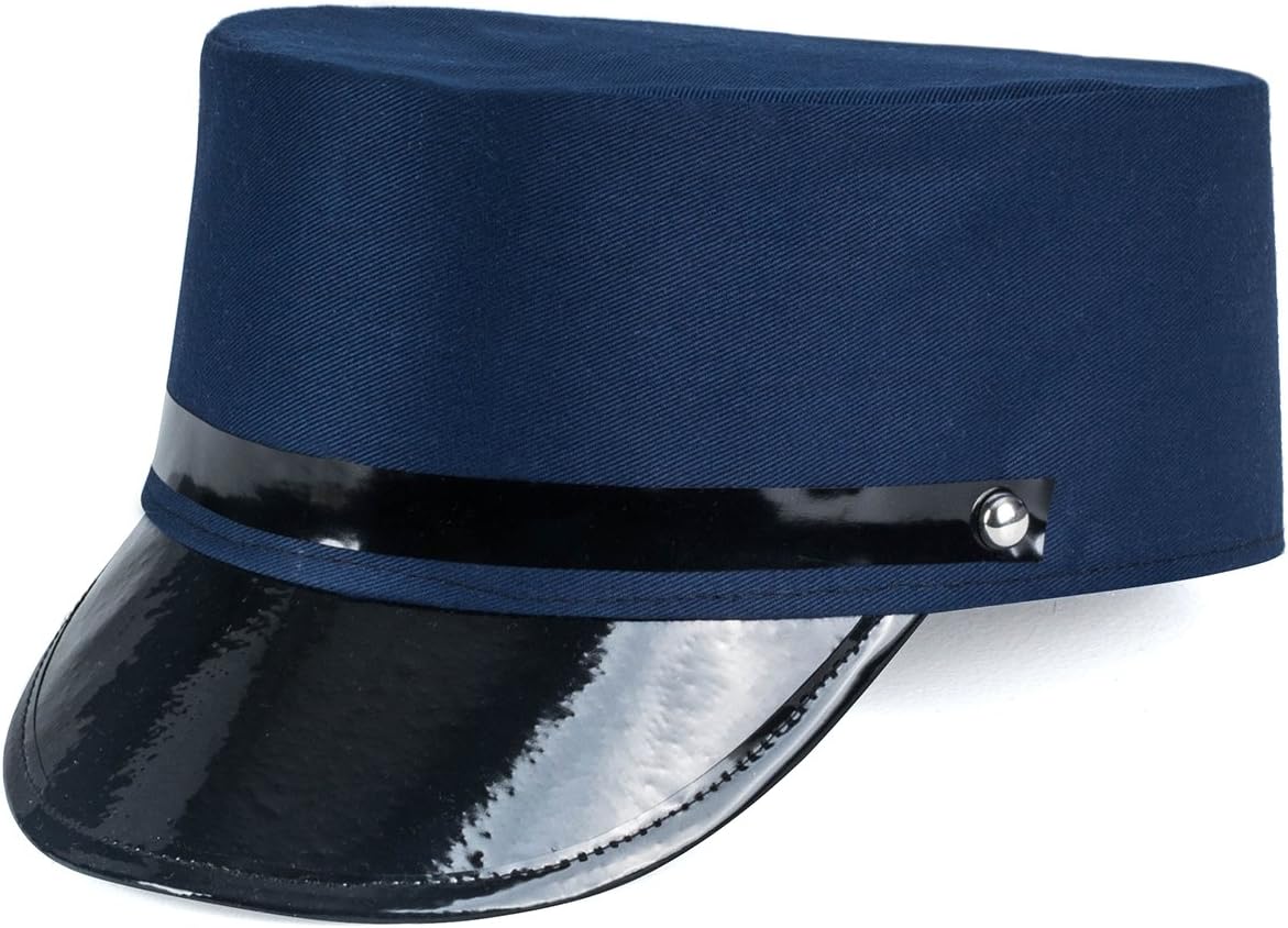 Tigerdoe Conductor Costume - Train Driver - Train Engineer Costume - Conductor Hat - - (2 Pc Set) Navy Blue - Image 3
