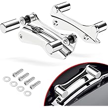 Amazicha Chrome 4 Point Docking Hardware Covers Kit Compatible for Harley Davidson Touring Street Glide, Electra Glide, Road Glide, Road King 2014-2024